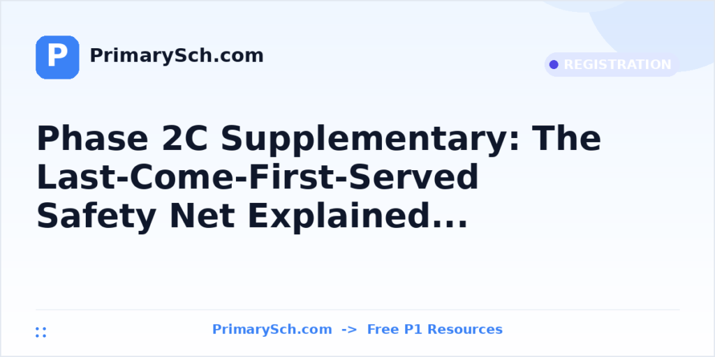 Phase 2C Supplementary: The Last-Come-First-Served Safety Net Explained